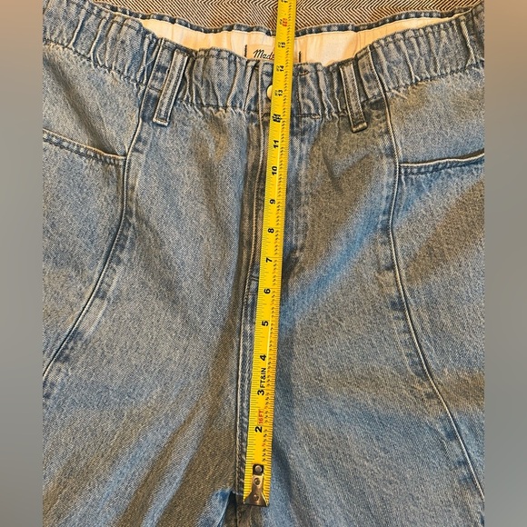 Madewell Pull- On Balloon Jeans in Closson Wash XXL - Picture 8 of 11
